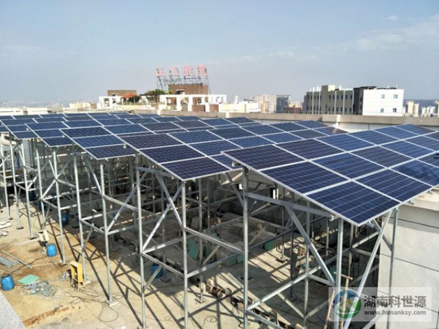 華坤時代項目33.66KW分布式光伏發電系統