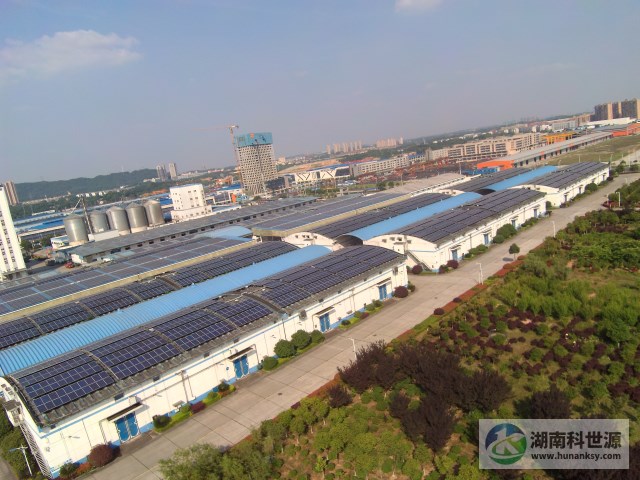 工廠屋頂太陽能光伏發電系統