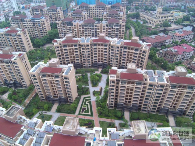 小區住宅太陽能熱水系統工程